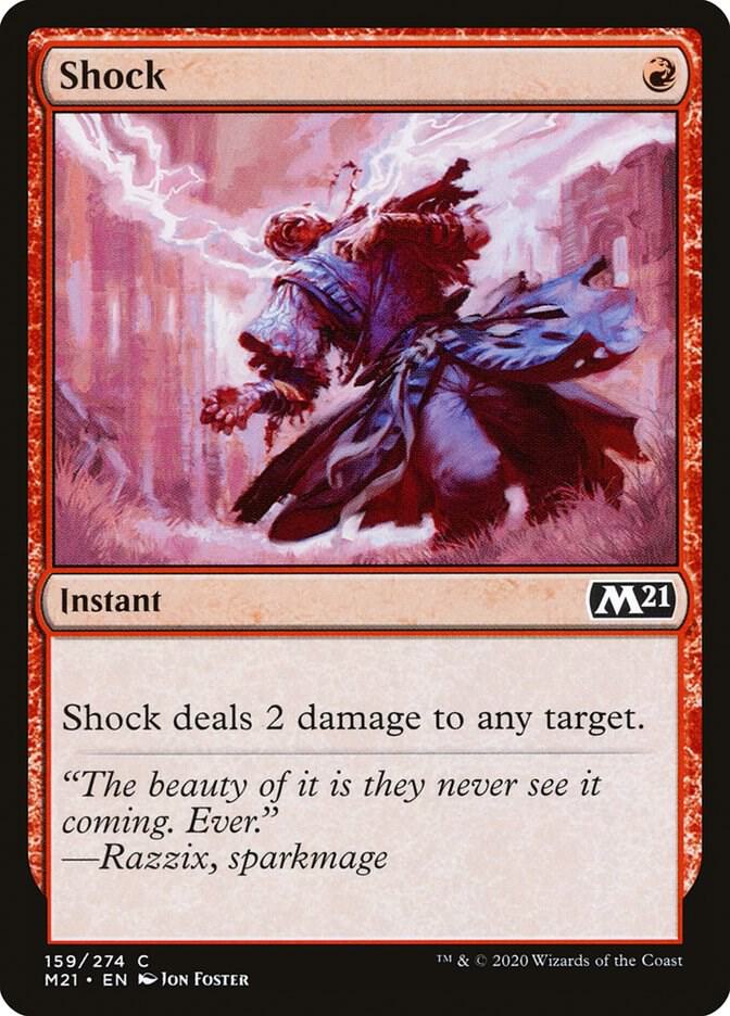 Shock - Core Set 2021 - Magic: The Gathering - TCGplayer.com