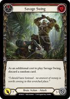 Savage Swing (Red) - Welcome to Rathe - Flesh and Blood TCG
