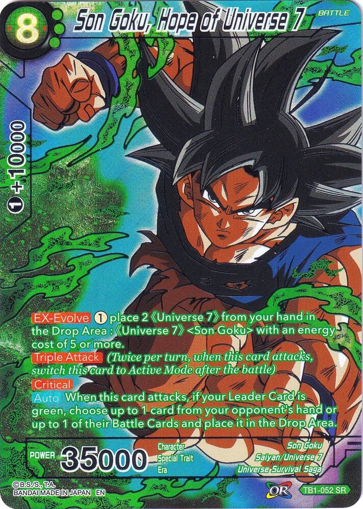 Son Goku, Hope of Universe 7 - Collector's Selection Vol. 2