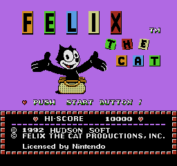 Felix the Cat (NES) - The Cutting Room Floor