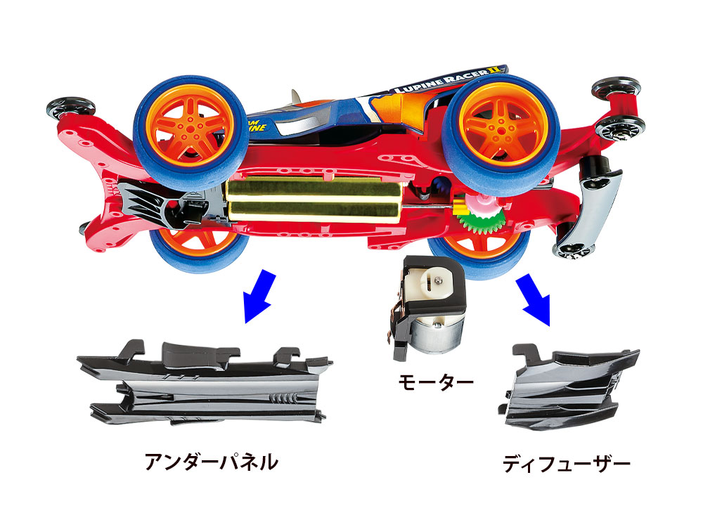 ミニ四駆 オオカミ2 (ARシャーシ): ミニ四駆｜TAMIYA SHOP ONLINE