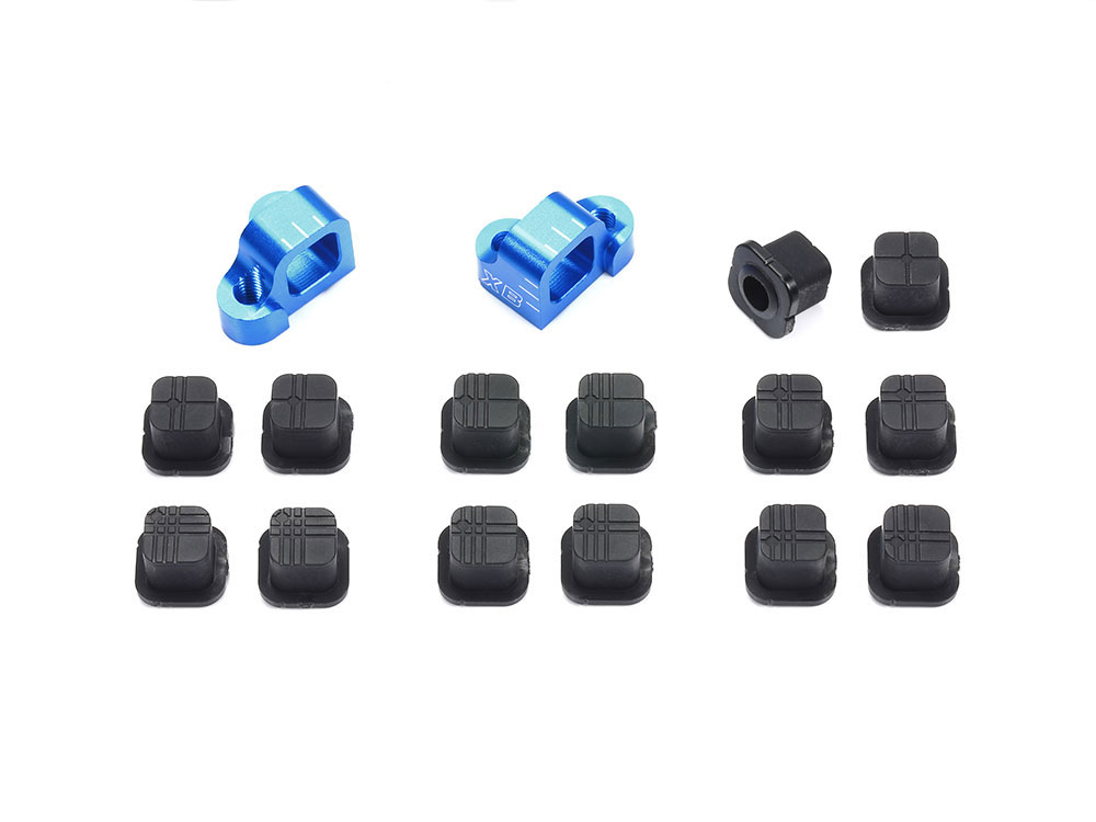 OP.1883 アルミアジャスタブルセパレートサスマウント（XB）: RCモデル