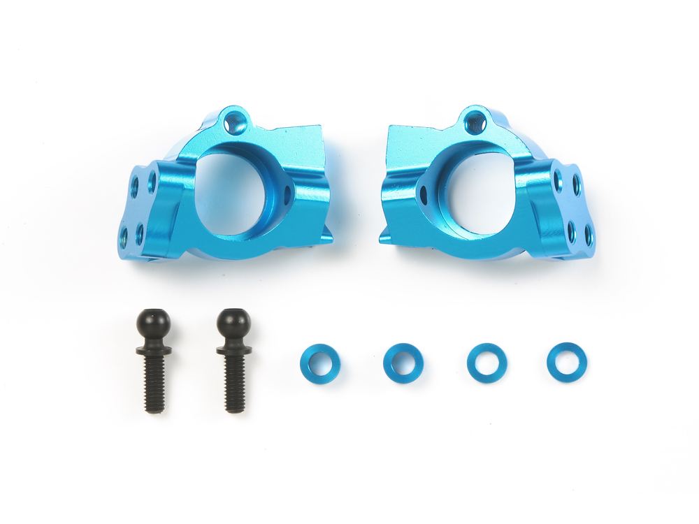 OP.961 TRF501X アルミキャスターブロック （10°）: RCモデル｜TAMIYA