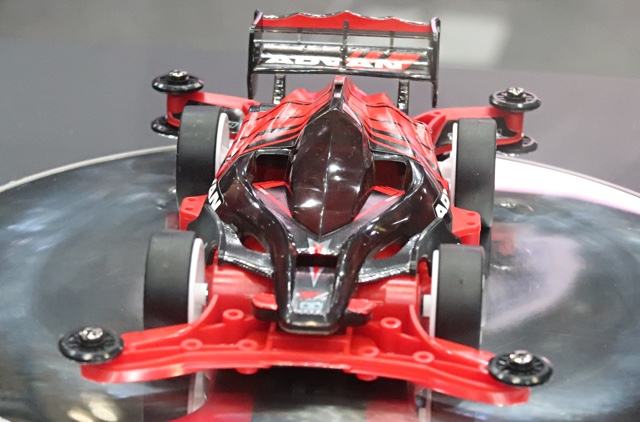 Tamiya 92441 Mini 4WD ADVAN Aero Avante Limited presented at Tokyo