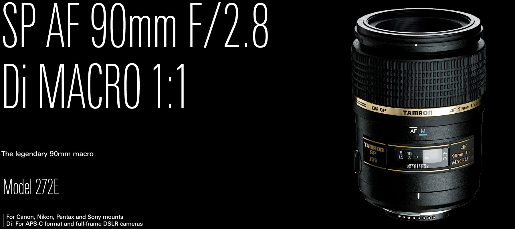 TAMRON | SP AF 90mm F/2.8 Di MACRO 1:1
