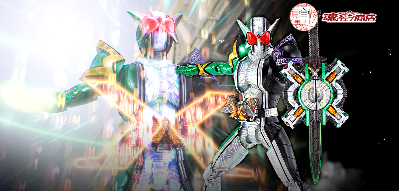 S.H.Figuarts（真骨彫製法） 仮面ライダーW サイクロンジョーカー