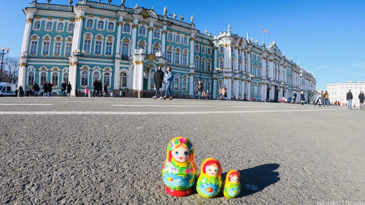 エルミタージュ美術館が豪華すぎ！絵よりも部屋にワクワク＜Day420