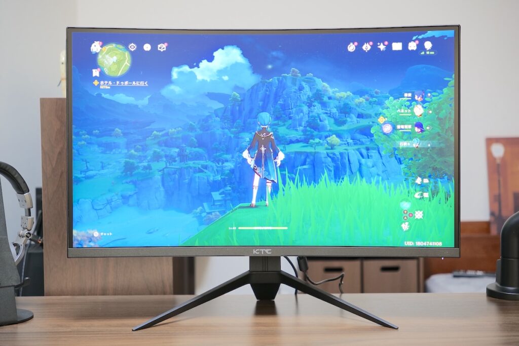 KTC H27S17をレビュー！”ほぼ2万円”で買える湾曲VAパネルWQHD