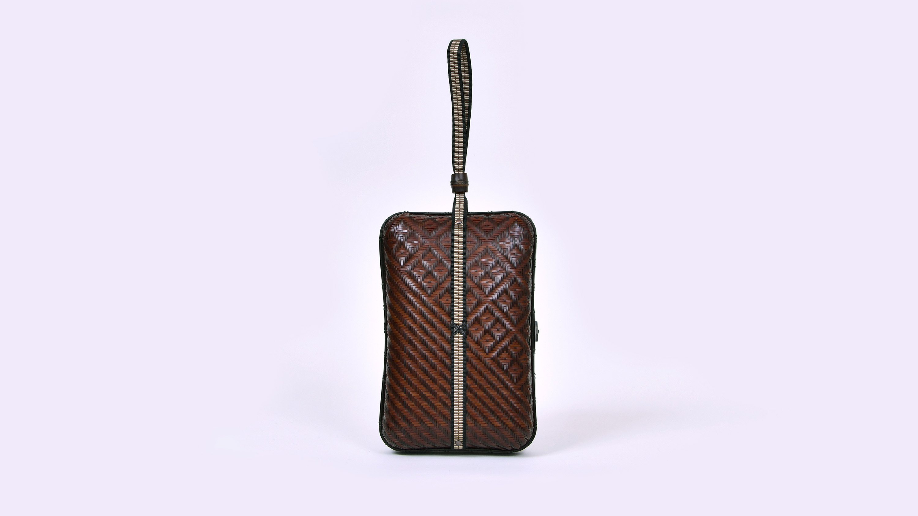 網代編セカンドバッグ ｜ 竹工房 喜節〈きせつ〉