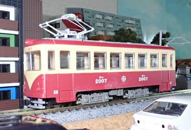 富井電鉄 猫屋線直通用路面電車（全金車）+貨車セット」: 光山市交通局