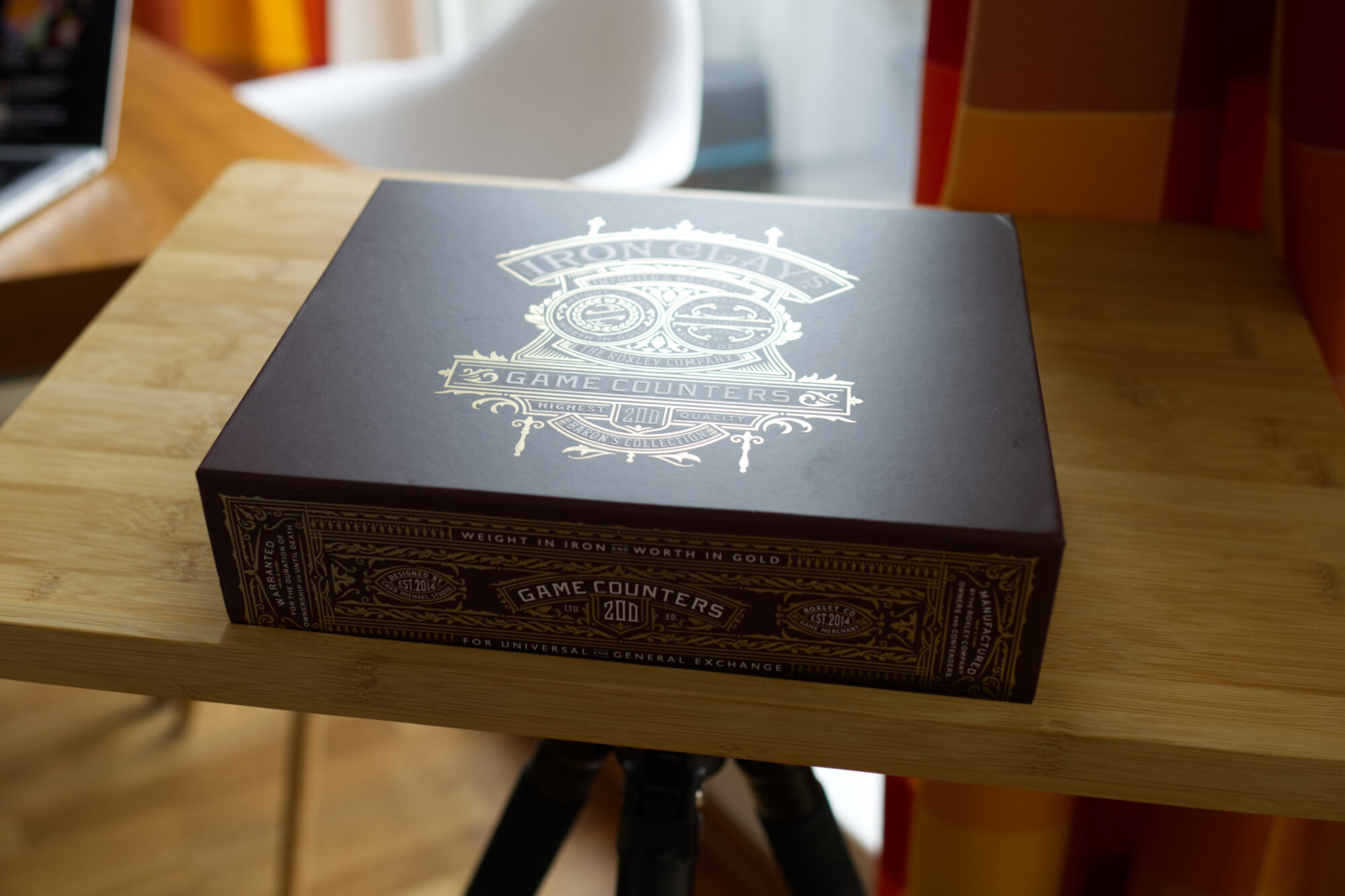 Iron Clays – Poker Chips for Board Games - Talking Shelf Space