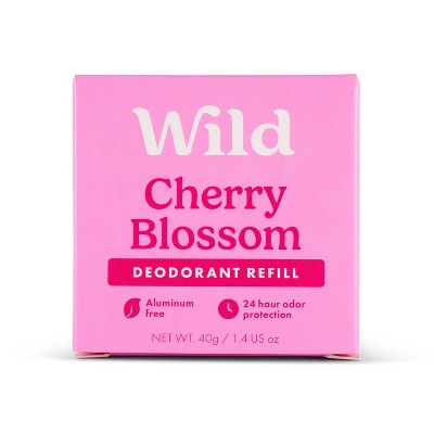 Wild Cosmetics Cream Deodorant Refill - Cherry Blossom - Aluminum