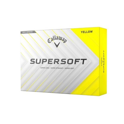 Callaway Supersoft Splatter Golf Balls - Blue: Rubber Core