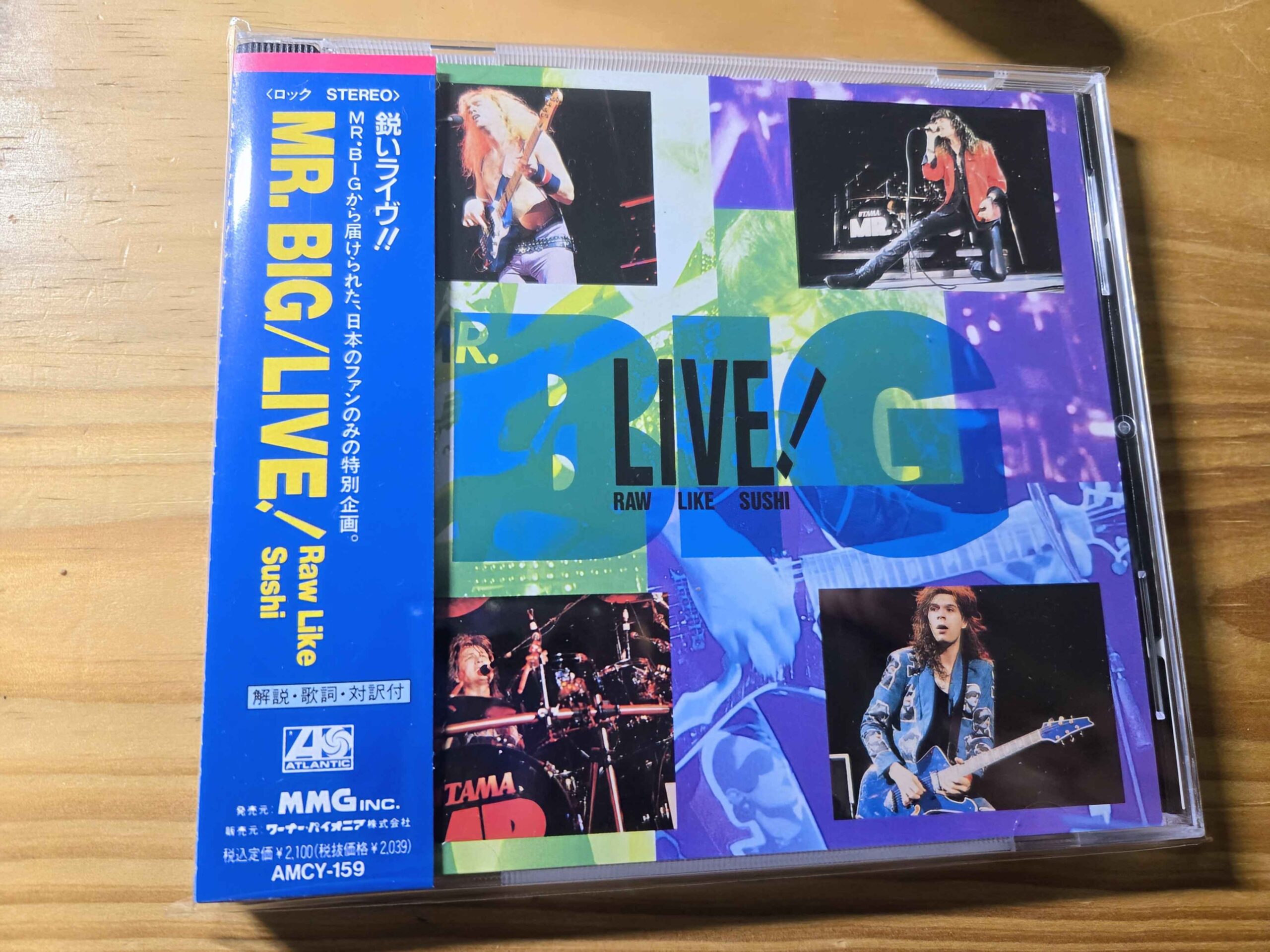 Live! Raw Like Sushi / MR. BIG (1990) - TASHINAMI MUSIC