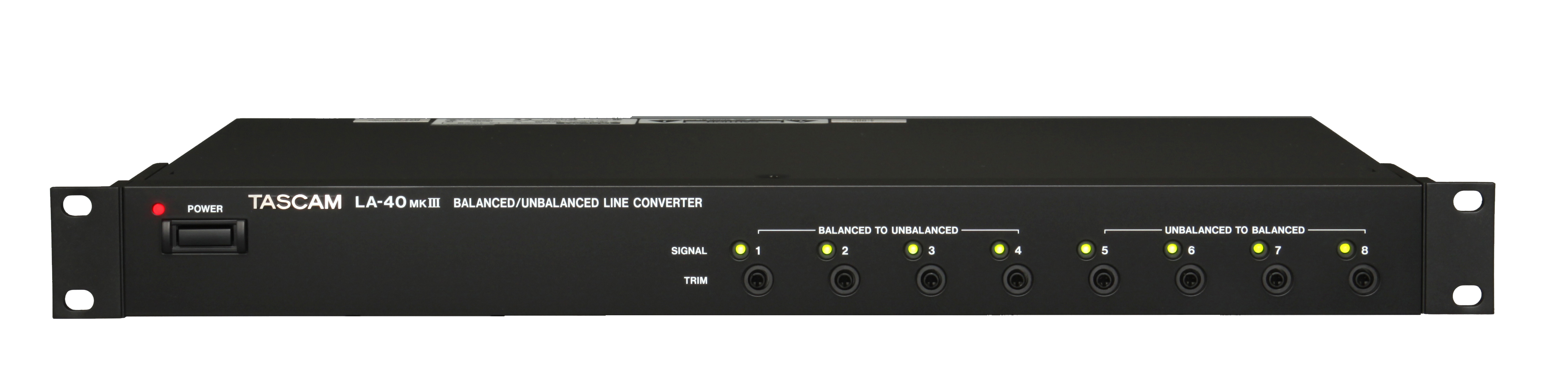LA-40MKIII | アンバランス/バランスラインコンバーター | TASCAM (日本)