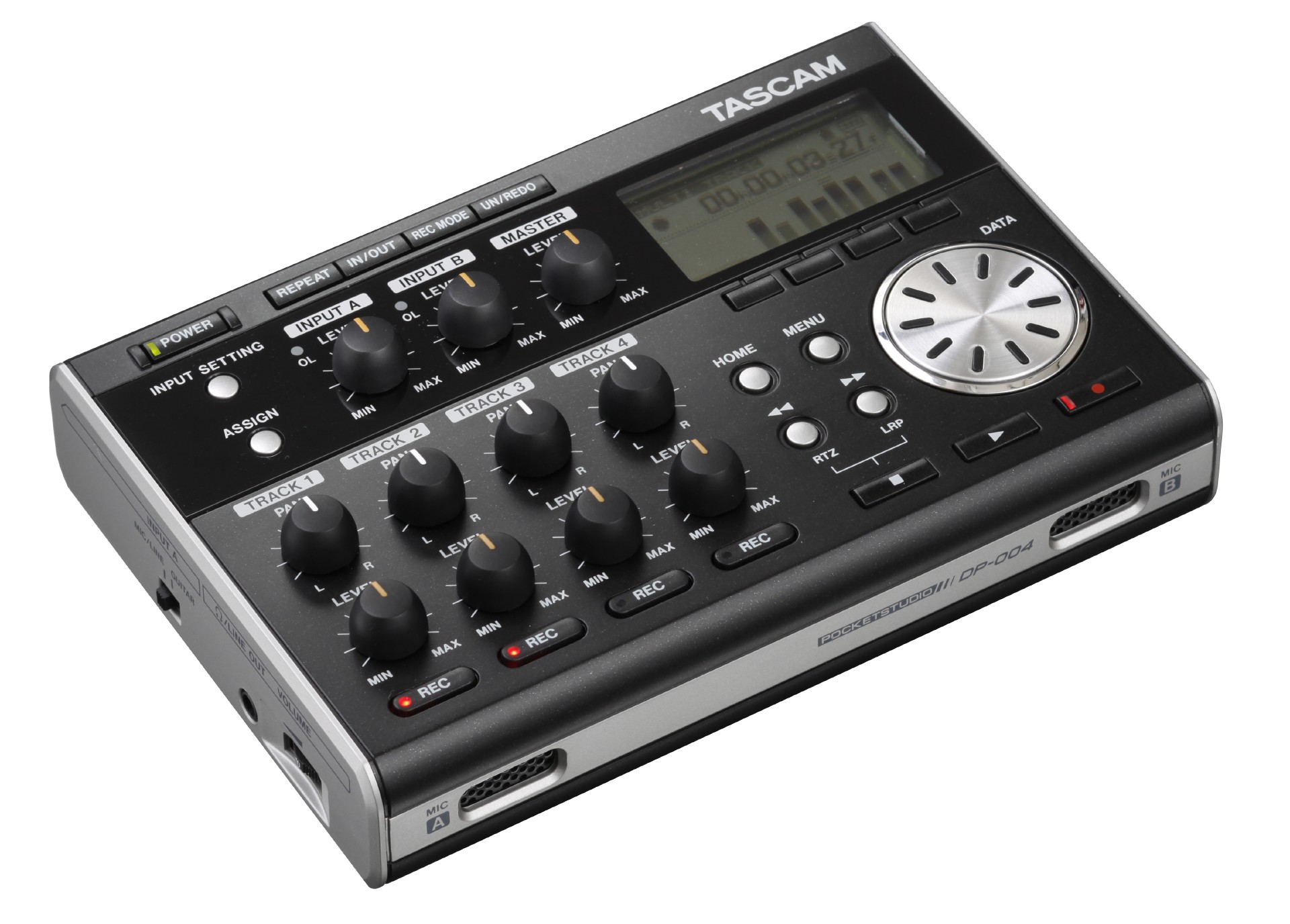 DP-004 | Go-anywhere Digital Pocketstudio | TASCAM - International