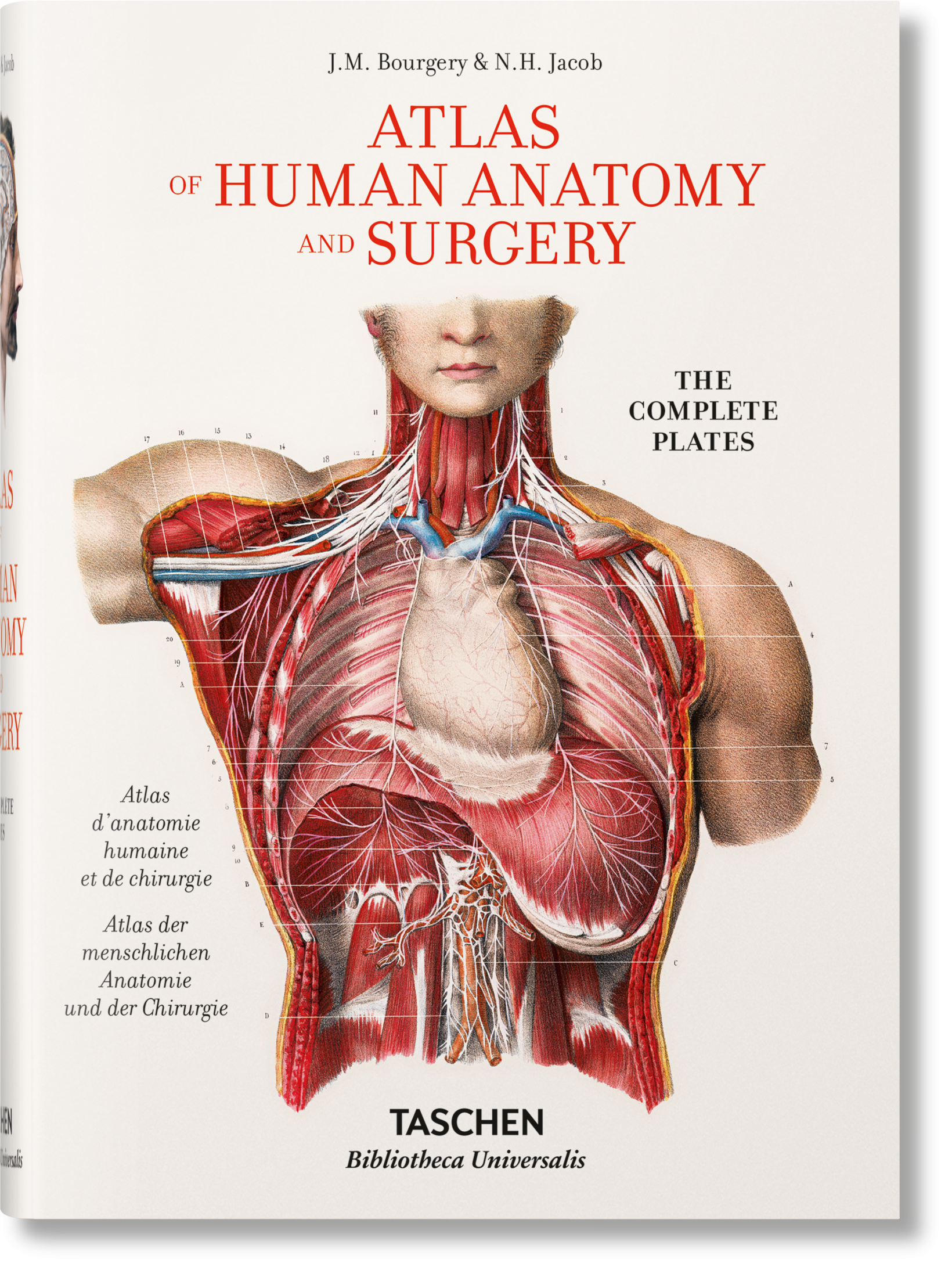 Bourgery. Atlas of Human Anatomy and Surgery. Bibliotheca