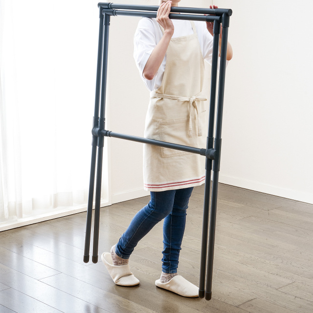 伸縮式布団2枚干しX型 PSBK-11 テンマフィッツワールド