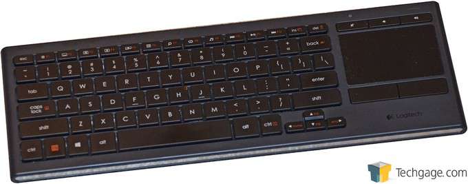 Logitech Illuminated Living Room Keyboard K830 Review – Techgage