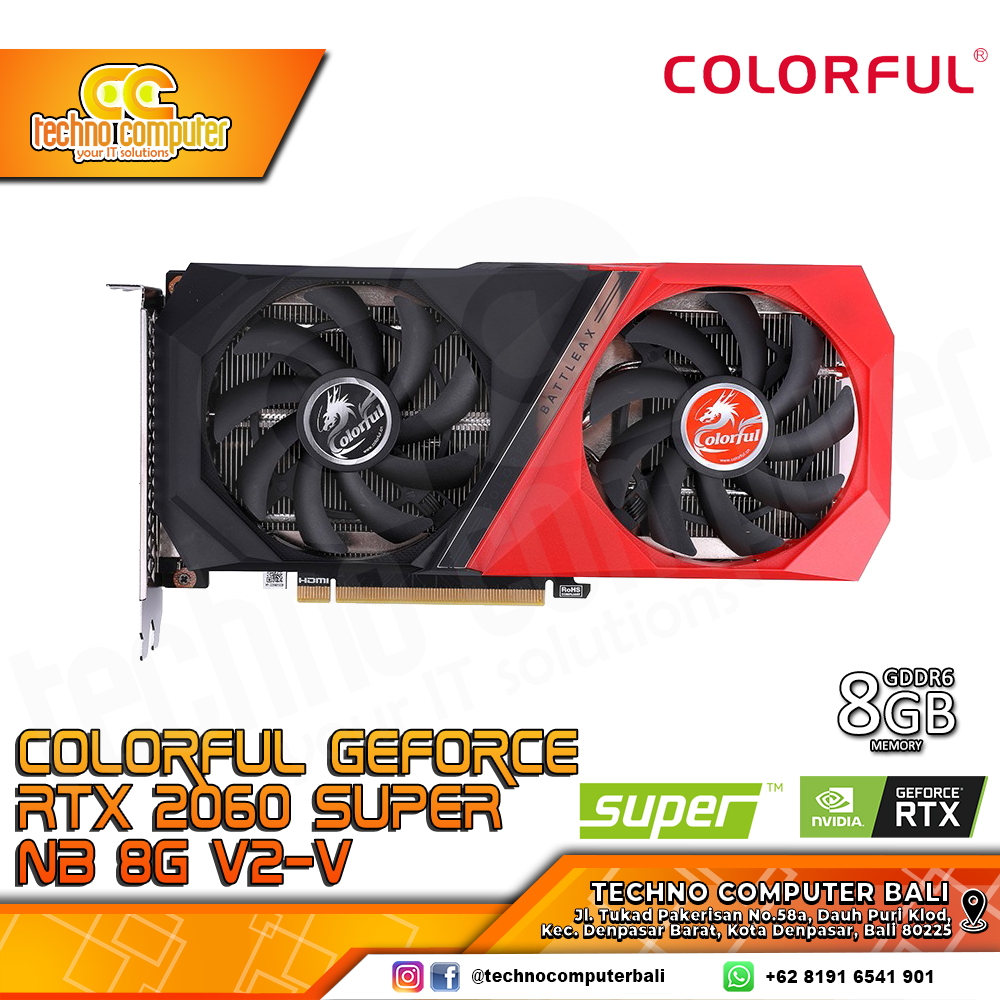 COLORFUL RTX 2060 Super グラフィックボード Colorful、「GeForce RTX