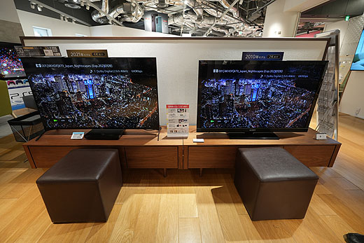 レポート】2022年モデル新型BRAVIA ソニーストア銀座実機展示レポート