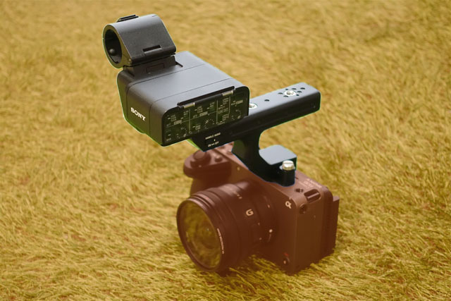 Cinema Lineカメラ用アクセサリー『XLR-H1』発売 - ソニーの新商品