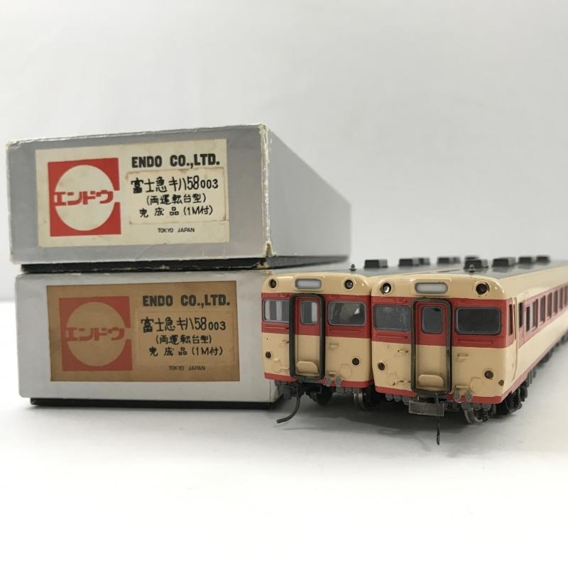 買取価格：5,000円 HOゲージ エンドウ 富士急 キハ58 まとめ TER 鉄道