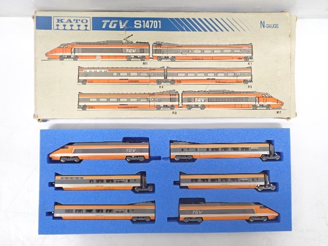 KATO カトー TGV S14701 鉄道模型 フランス国鉄 外国車両 Nゲージ 6両