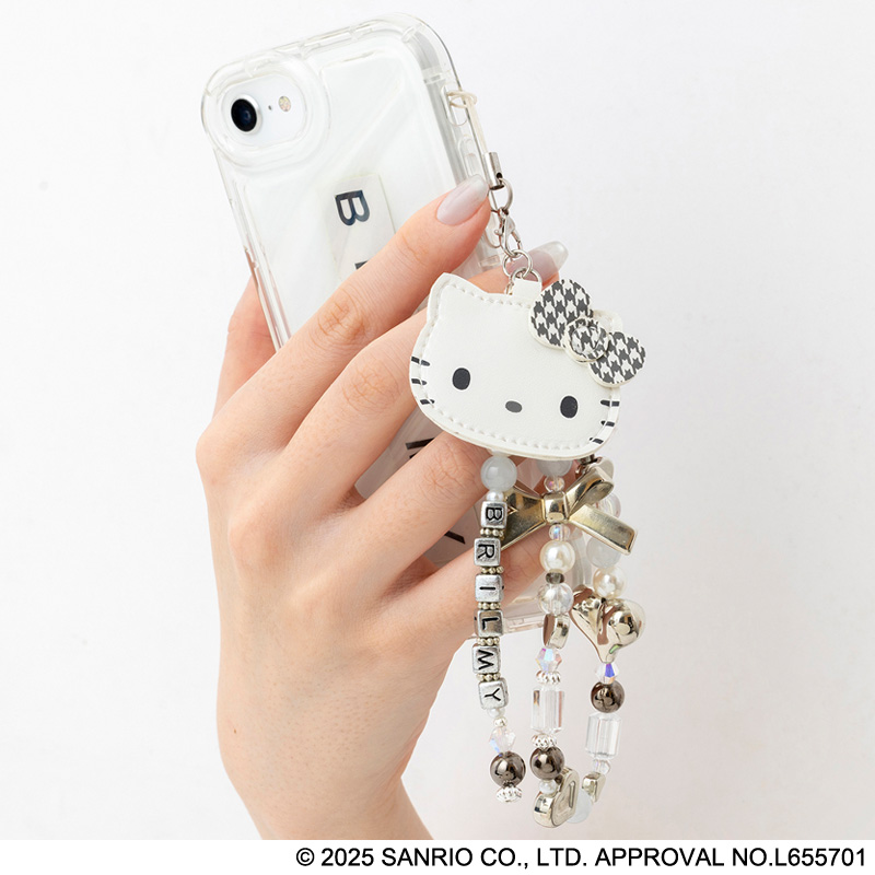 HELLO KITTY × BRILMY いつでもササッとお直しできる ミラー付きビーズ