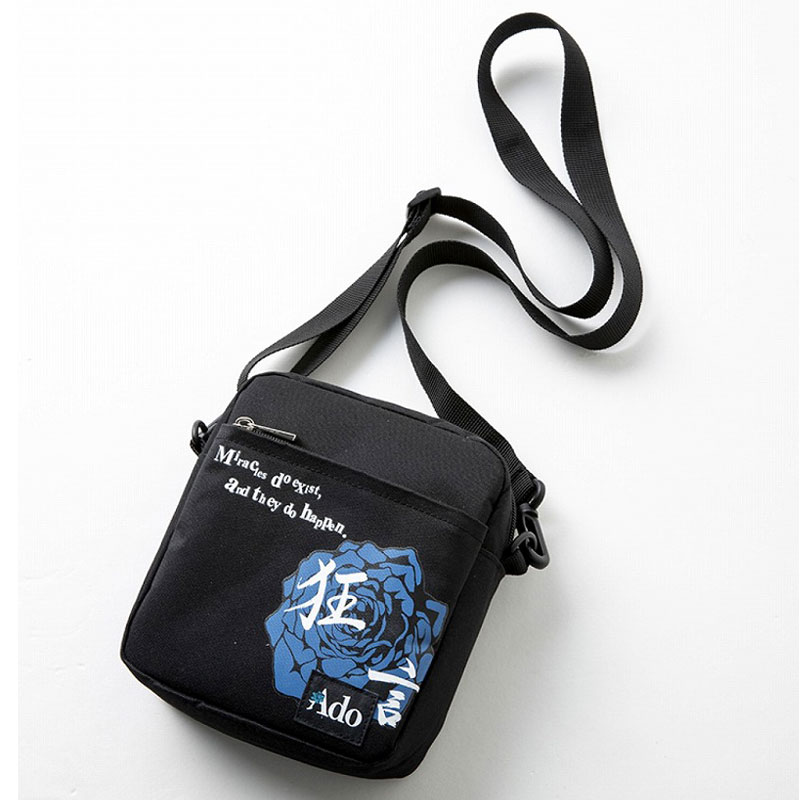 Ado 狂言 ショルダーバッグ 缶バッチ2つ付き Ado Shoulder Bag Book