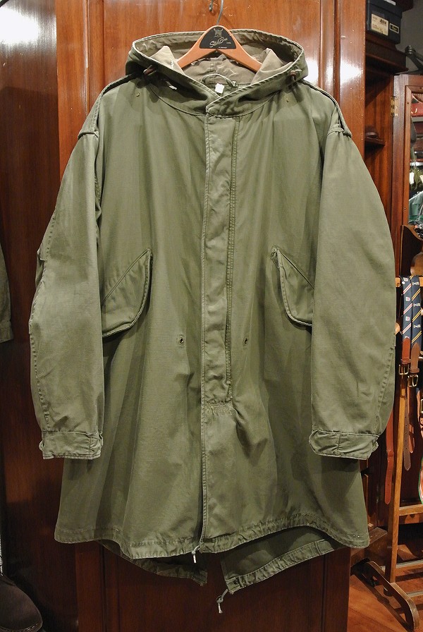 USED 50's U.S.ARMY M-51 初期タイプ フィッシュテールパーカー【S