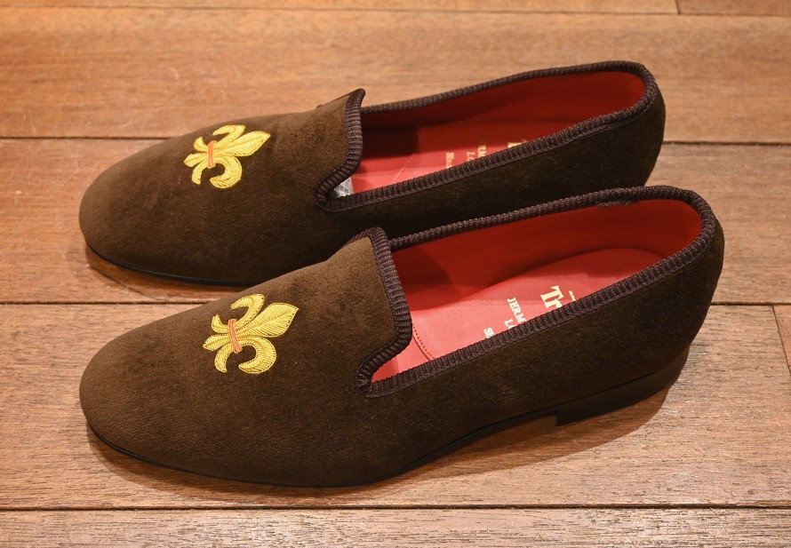 箱入り未使用品 Tricker's (トリッカーズ）CHURCHILL FLEUR DE LYS