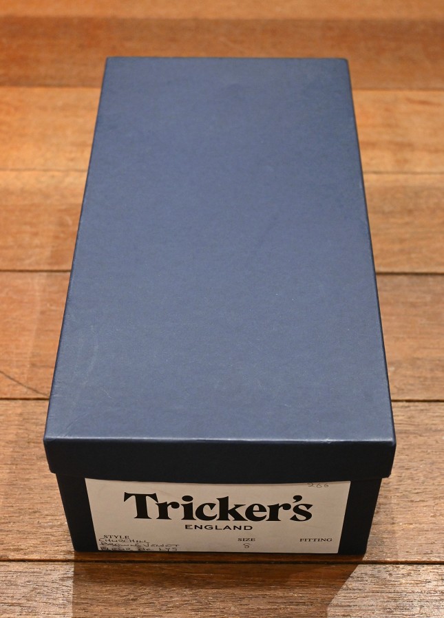 箱入り未使用品 Tricker's (トリッカーズ）CHURCHILL FLEUR DE LYS