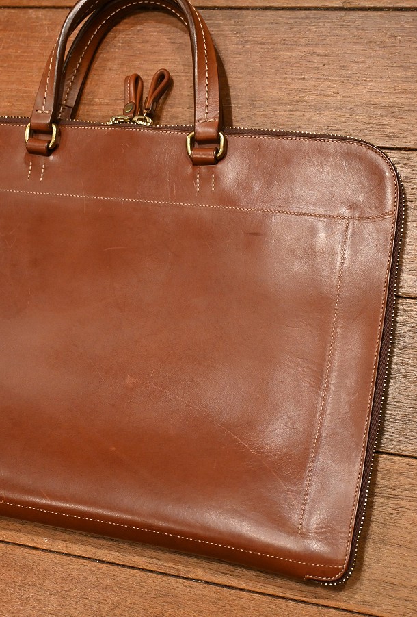 EXCELLENT USED) Daniel&Bob ダニエル＆ボブ TAKU レザー ブリーフ