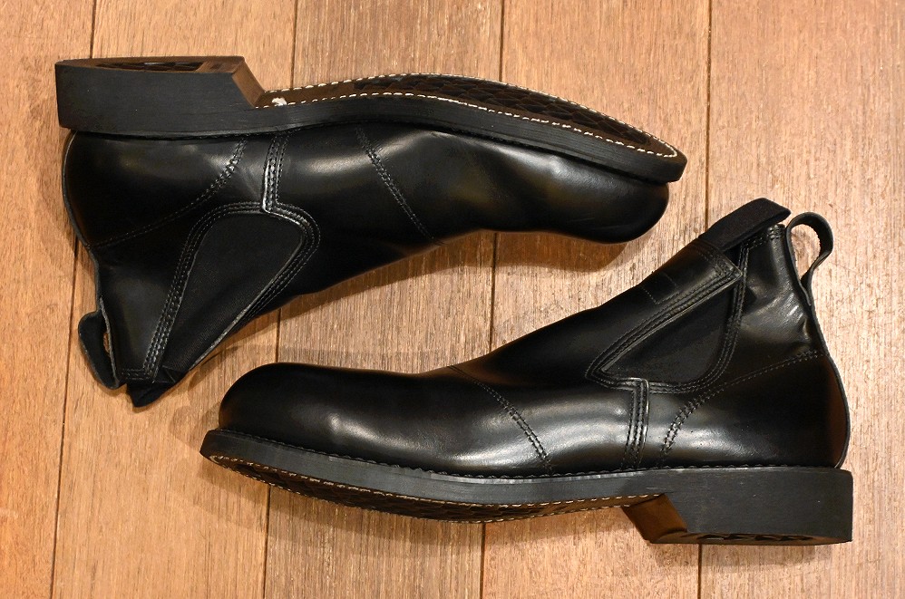 2000 U.S NAVY サイドゴアブーツ MOLDER BOOTS ADDISON SHOE COMPANY
