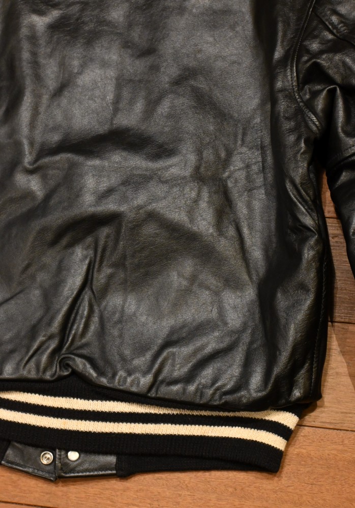 80s BUTWIN バトウィン オールレザー アワードジャケット スタジャン