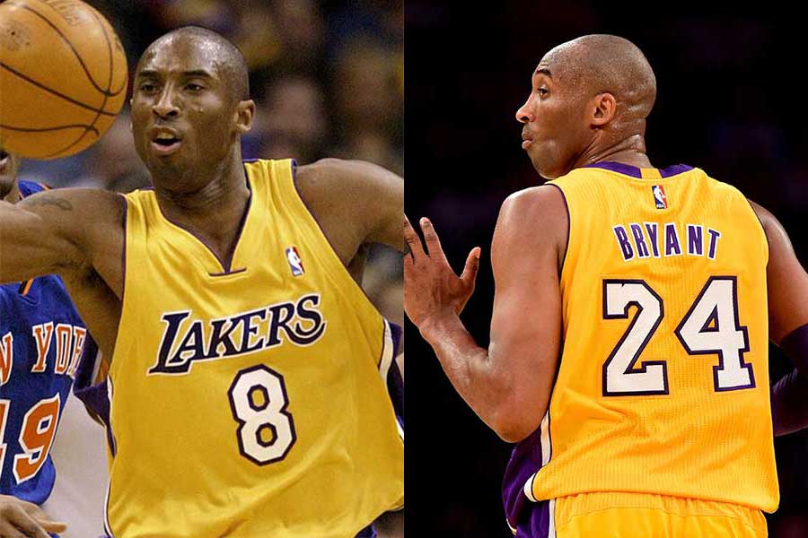 コービー追悼 ピストンズ選手全員が背番号「8」＆「24」で入場、