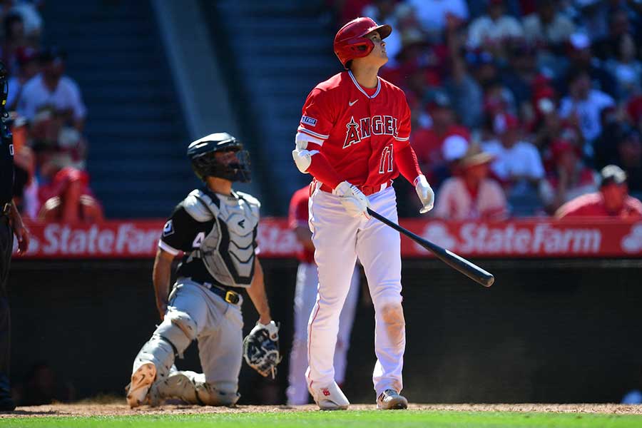 月間「14発＆37奪三振」の異次元ぶり 衝撃の二刀流記録、大谷翔平の