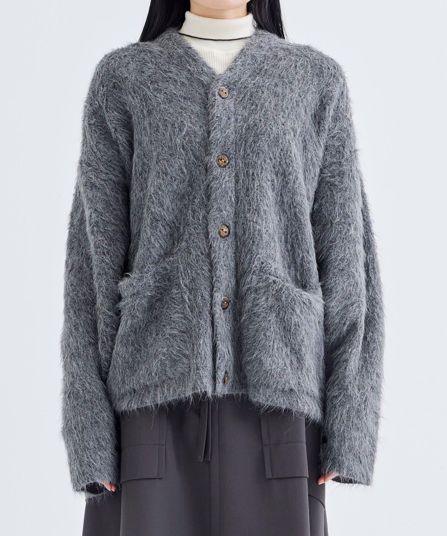 Suri Cardigan(FREE GREY): THE INOUE BROTHERS: WOMENS｜THE TOKYO