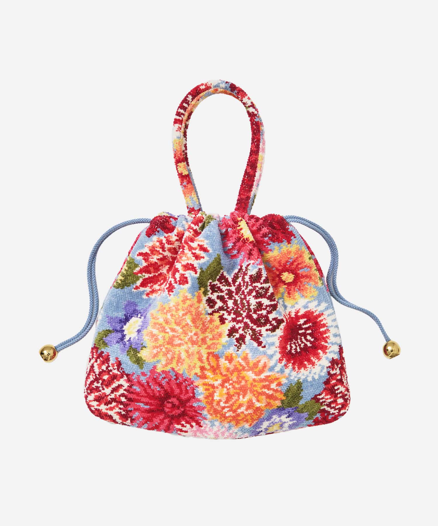 FEILER×KEITAMARUYAMA DAHLIA Drawstring Bag｜FEILER（フェイラー