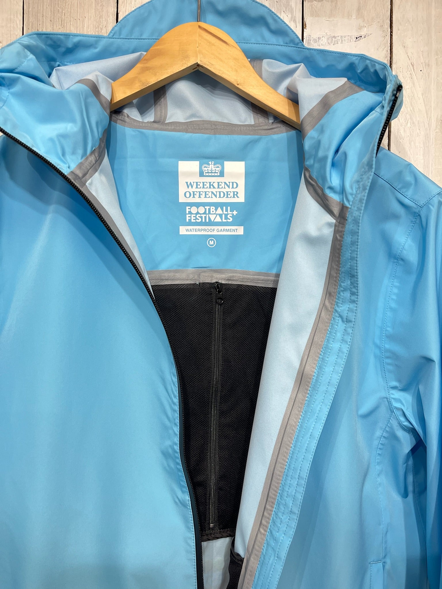 Weekend Offender Pack-Away Jacket - Ocean Wave (Waterproof