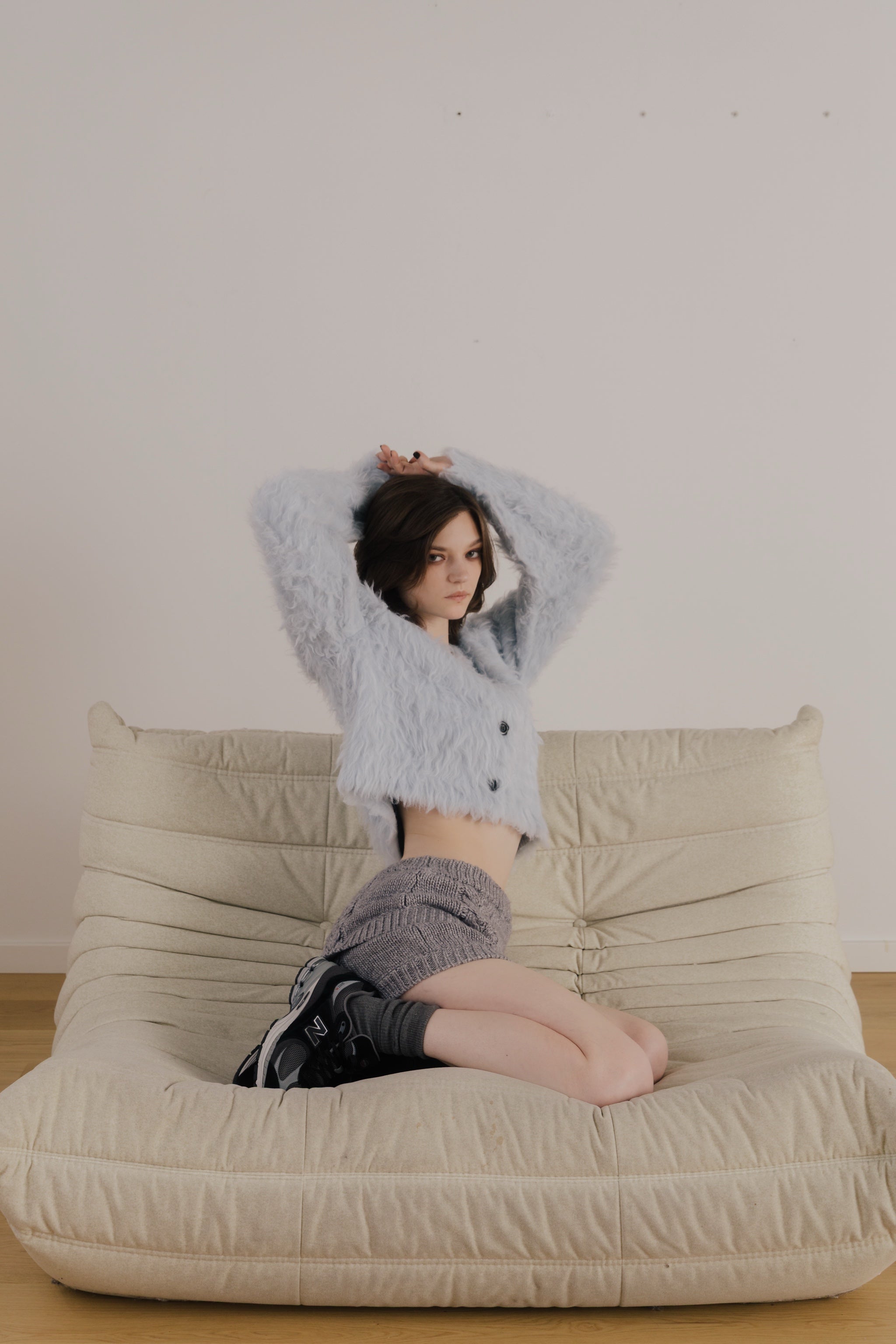 Eltz Shaggy Cardigan – THE TOÉ