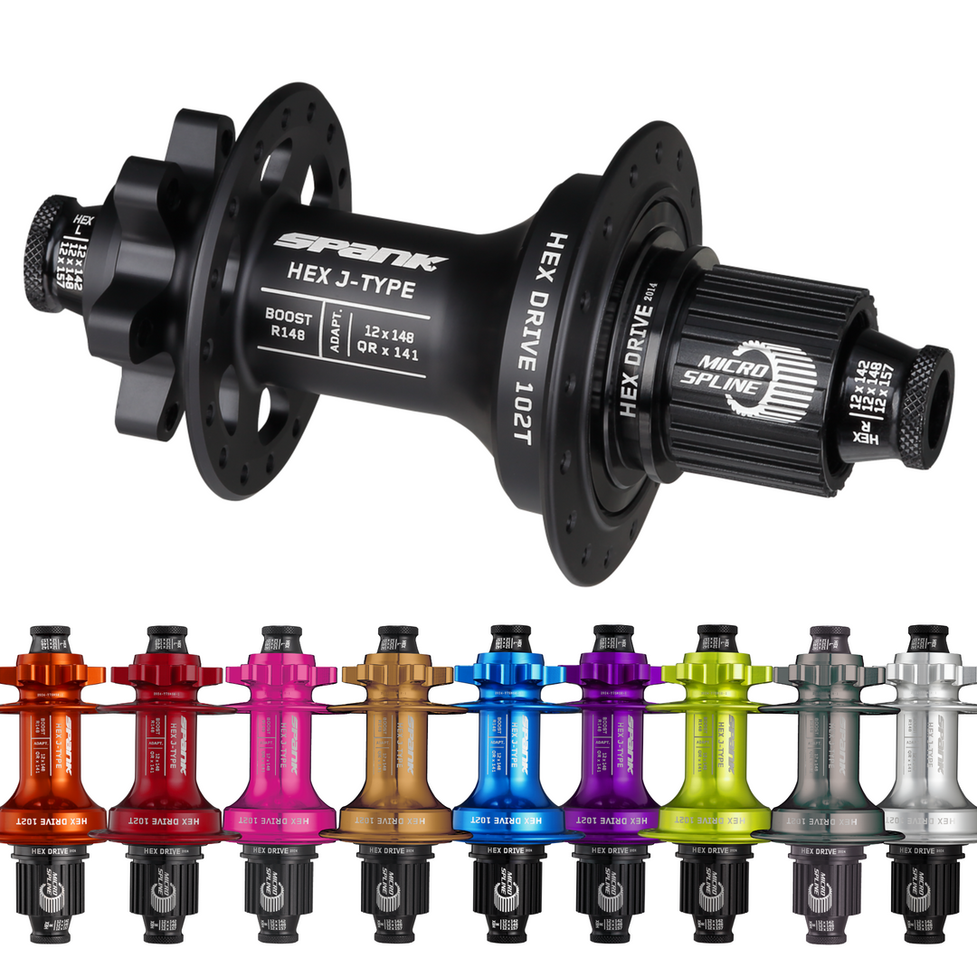 SPANK Hex J-Type Rear Hub │The All New Hex Drive │ The Gravity