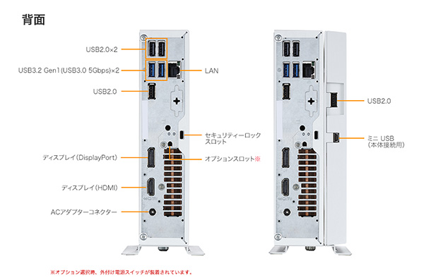 EPSON、6万円台から買える超コンパクトデスクトップPC、Endeavor AT20