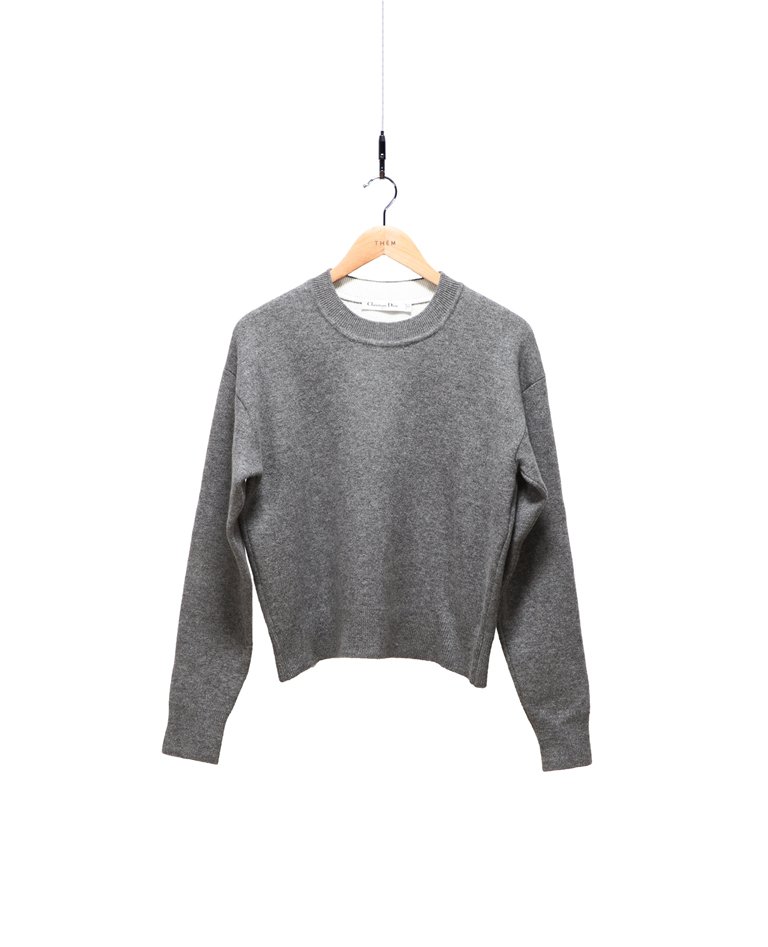 ディオール ロゴ グレー カシミア セーター - DIOR | THÉM