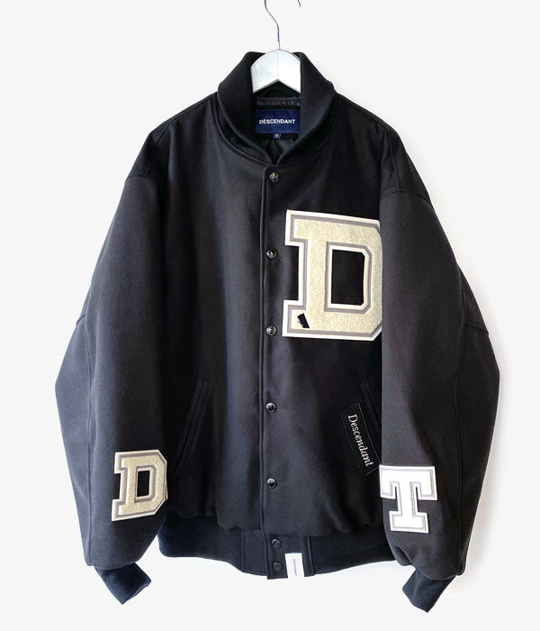 DESCENDANT/SQUAD VARSITY JACKET (BLACK)