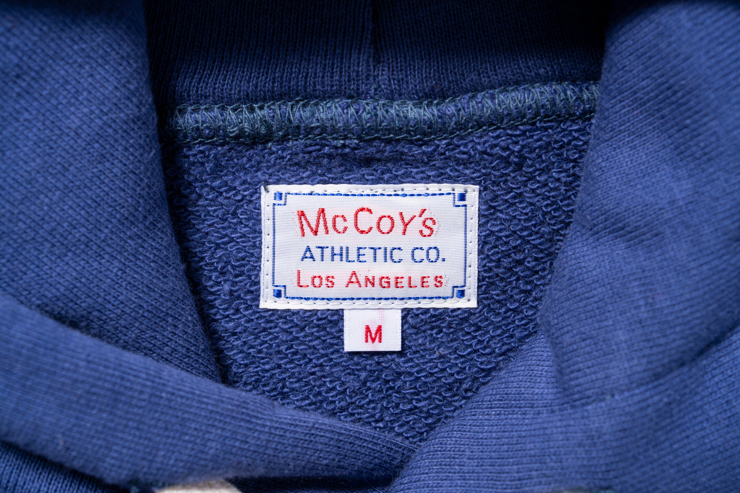 9 OZ. LOOPWHEEL RAGLAN HOODED SWEATSHIRT – The Real McCoy's