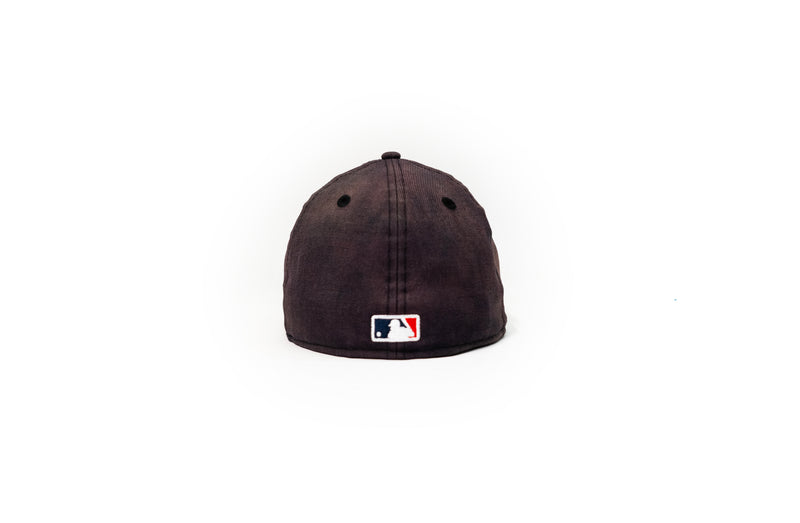 Sunfaded Fireword Yankee Fitted – The School Of Levin