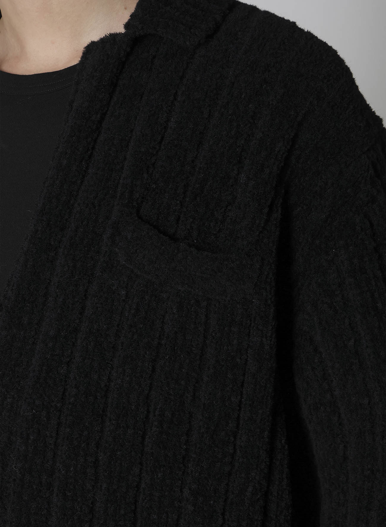 3G4 RIB 3BUTTON DRIVERS KNIT CARDIGAN – THE SHOP YOHJI YAMAMOTO