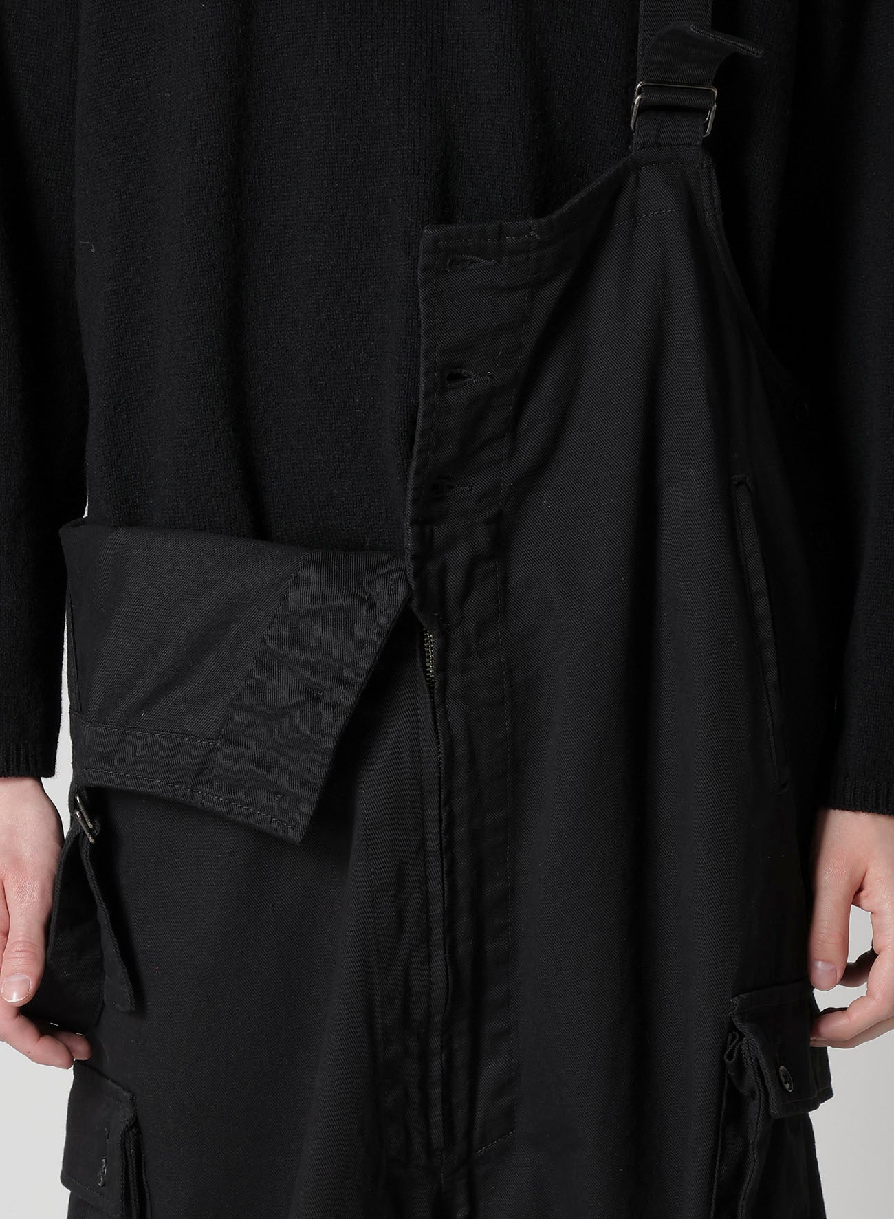 BLACK SCANDAL KATSURAGI WORK OVERALLS – THE SHOP YOHJI YAMAMOTO